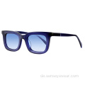 Großhandel Frauen UV400 Acetat polarisierte Farbtöne Sonnenbrille